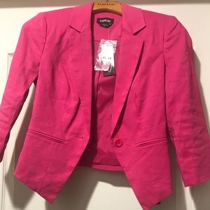Hot pink Bebe blazer with tags 00
